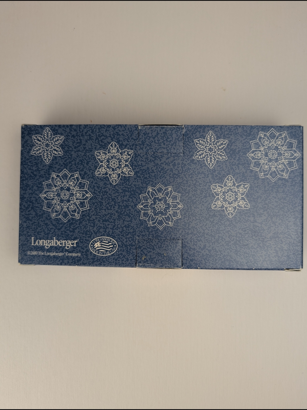 Longaberger Pewter Sculpted Snowflake Ornaments New In Box, Vintage 2000. - Picture 5 of 5